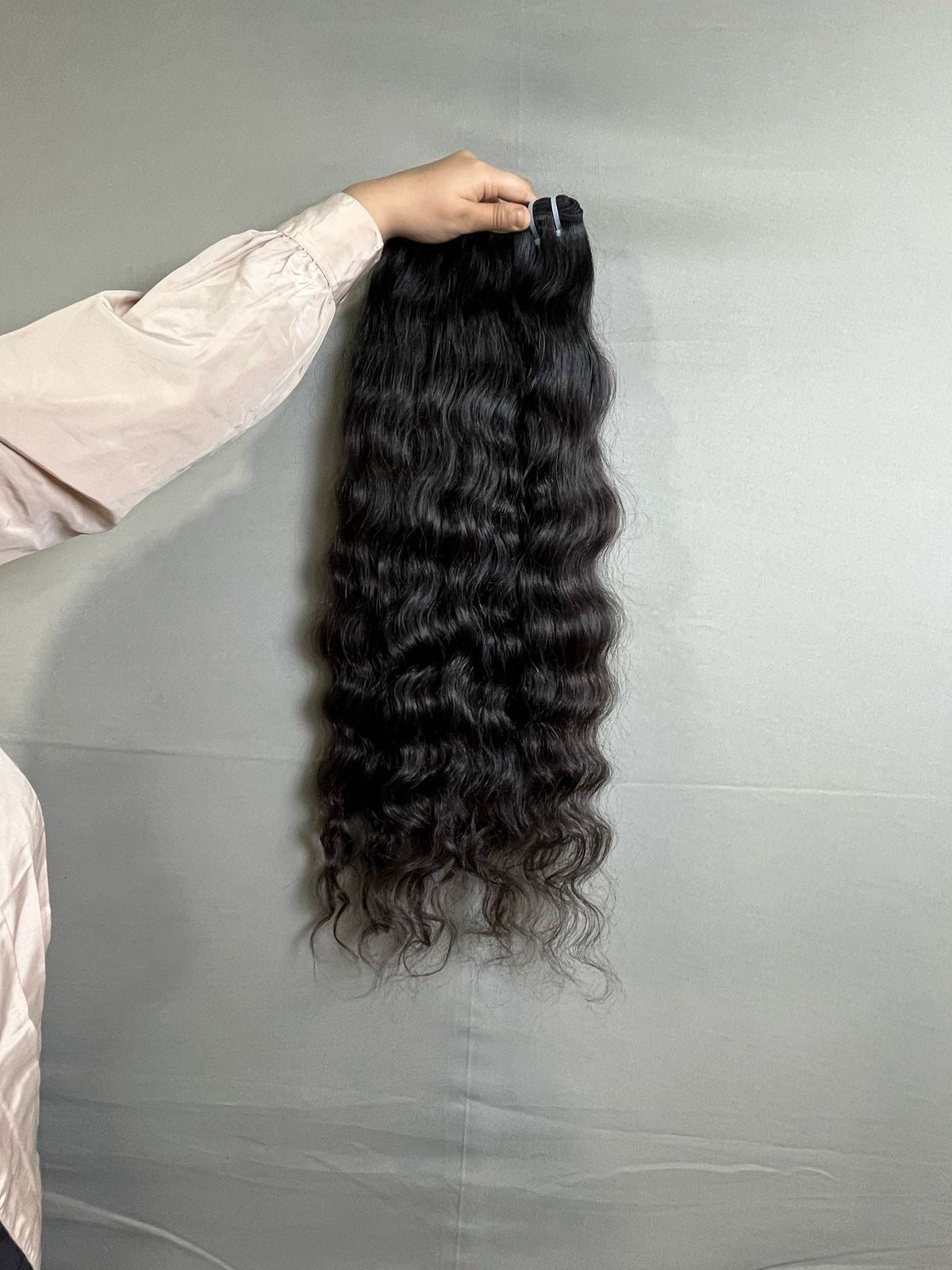 Indian Raw Curly Human Hair Bundles "“ 100% Unprocessed & Natural