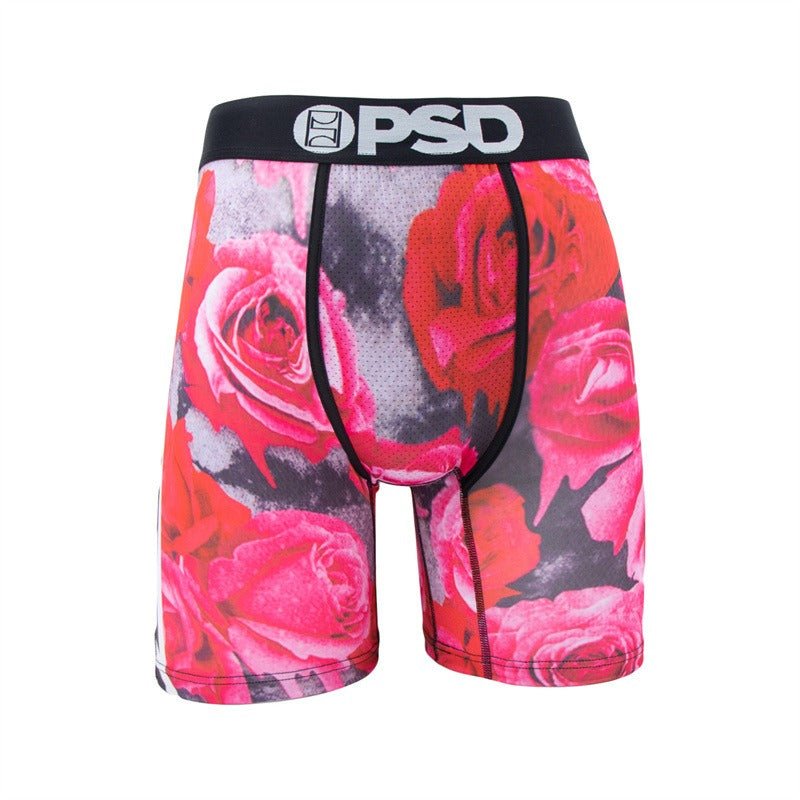 PSD Men's Underwear Printed Sports Running Fitness Boxing Flat Corner Underwear - CarlastorePSD Men's Underwear Printed Sports Running Fitness Boxing Flat Corner UnderwearCarlastoreCarlastore
