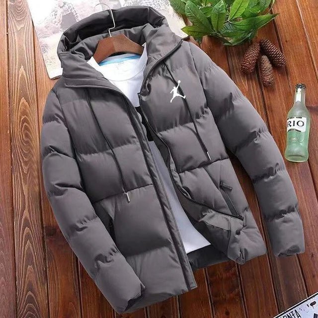 Hot selling new men's trend casual fashion comfortable warm parka winter coat printed hooded windproof cotton jacket - CarlastoreHot selling new men's trend casual fashion comfortable warm parka winter coat printed hooded windproof cotton jacketCarlastoreCarlastore