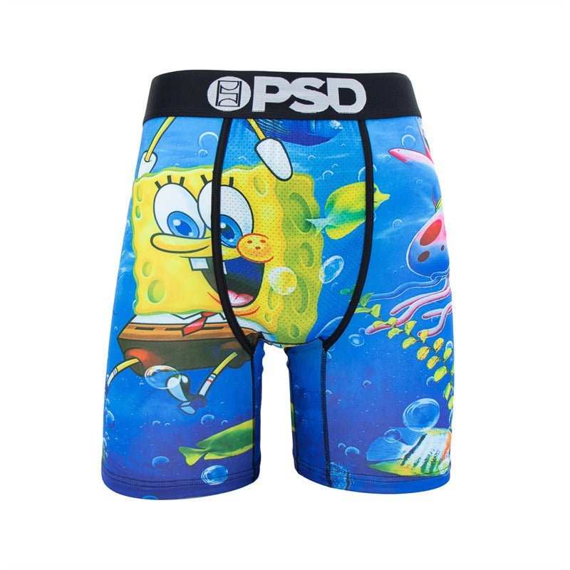 PSD Men's Underwear Printed Sports Running Fitness Boxing Flat Corner Underwear - CarlastorePSD Men's Underwear Printed Sports Running Fitness Boxing Flat Corner UnderwearCarlastoreCarlastore