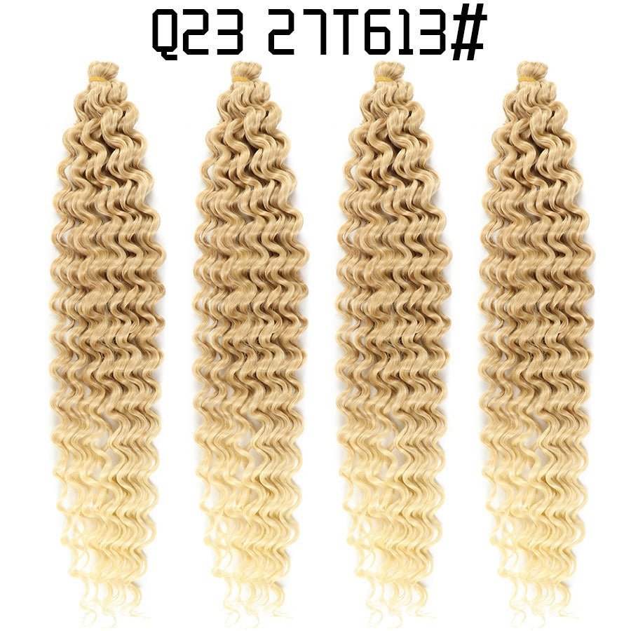 African crochet hair wig Deep Wave hair Latin American curly braided hair fluffy - CarlastoreAfrican crochet hair wig Deep Wave hair Latin American curly braided hair fluffyCarlastoreCarlastore