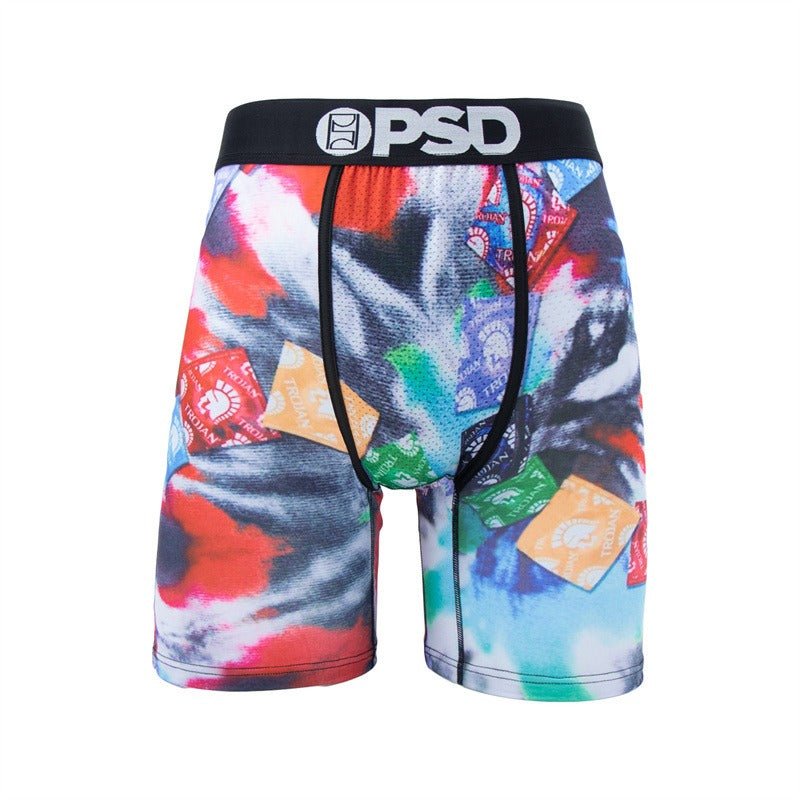 PSD Men's Underwear Printed Sports Running Fitness Boxing Flat Corner Underwear - CarlastorePSD Men's Underwear Printed Sports Running Fitness Boxing Flat Corner UnderwearCarlastoreCarlastore