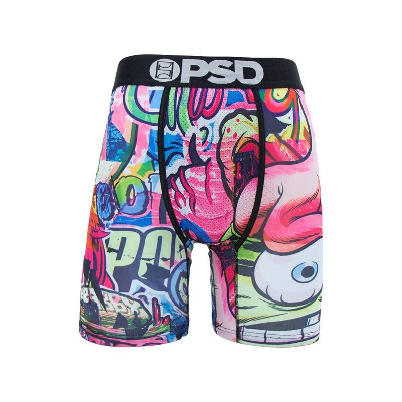 PSD Men's Underwear Printed Sports Running Fitness Boxing Flat Corner Underwear - CarlastorePSD Men's Underwear Printed Sports Running Fitness Boxing Flat Corner UnderwearCarlastoreCarlastore
