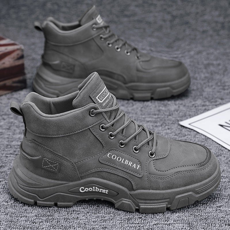 Workwear, outdoor hiking, spring labor protection, construction site, Martin boots, student men's shoes - CarlastoreWorkwear, outdoor hiking, spring labor protection, construction site, Martin boots, student men's shoeseproloCarlastore