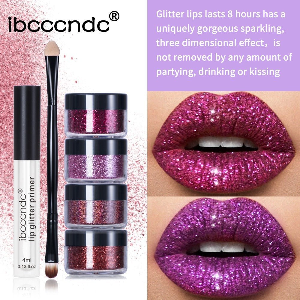 ibcccndc Glitter Lip Gloss Set - Carlastoreibcccndc Glitter Lip Gloss SetCarlastoreCarlastore