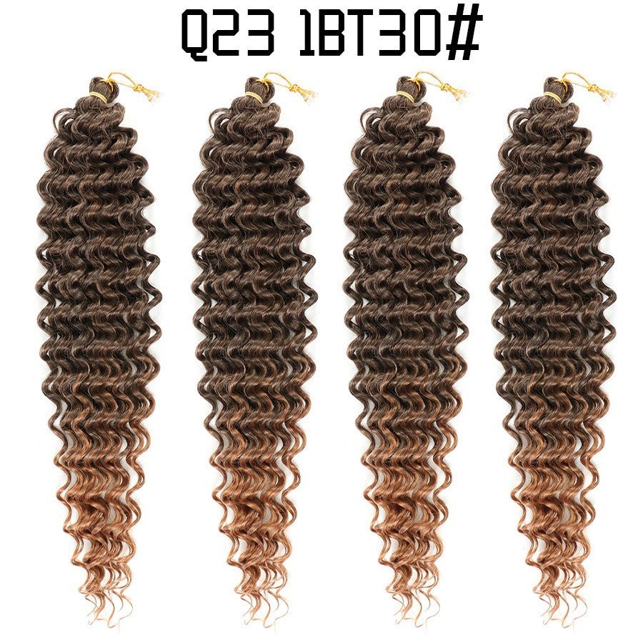 African crochet hair wig Deep Wave hair Latin American curly braided hair fluffy - CarlastoreAfrican crochet hair wig Deep Wave hair Latin American curly braided hair fluffyCarlastoreCarlastore