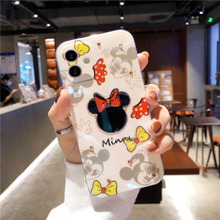 Loose Minnie Minnie Suitable For Apple 12pro Mobile Phone Cover Lovely 8 Flash Drill iPhone11promax Soft Case Soft Case - CarlastoreLoose Minnie Minnie Suitable For Apple 12pro Mobile Phone Cover Lovely 8 Flash Drill iPhone11promax Soft Case Soft CaseeproloCarlastore