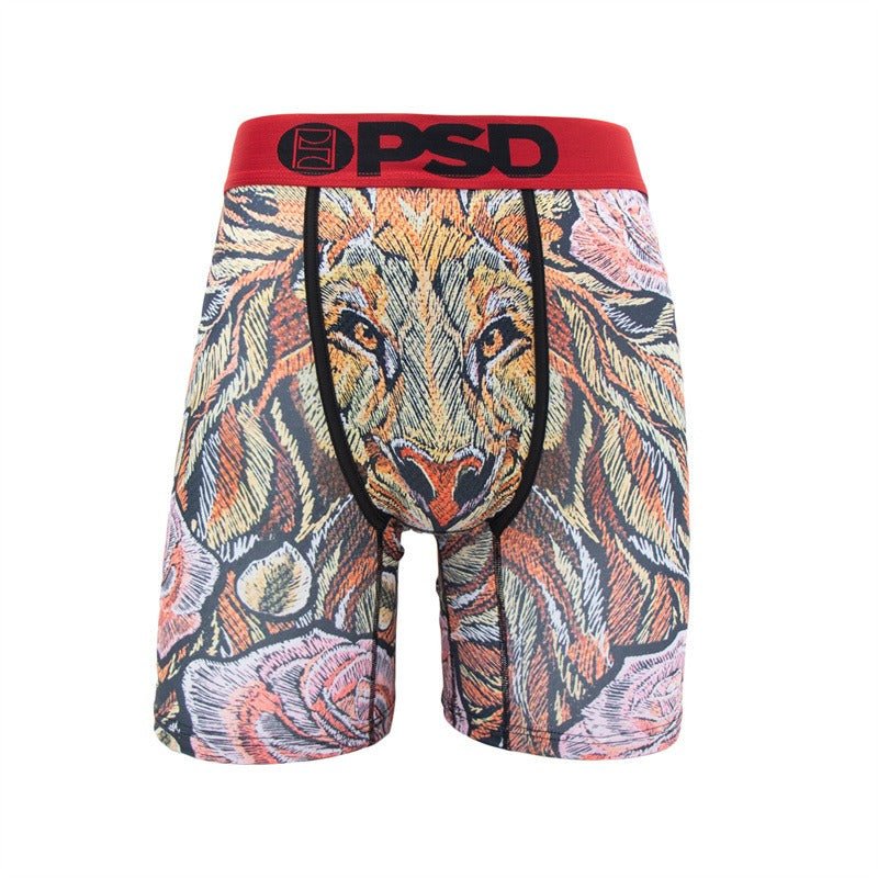 PSD Men's Underwear Printed Sports Running Fitness Boxing Flat Corner Underwear - CarlastorePSD Men's Underwear Printed Sports Running Fitness Boxing Flat Corner UnderwearCarlastoreCarlastore