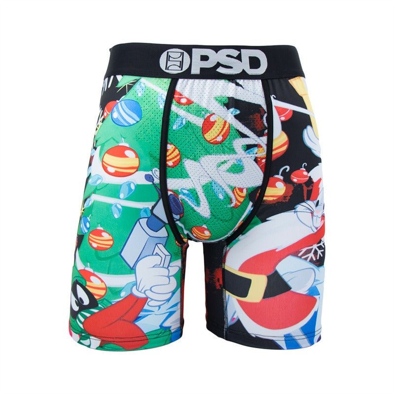 PSD Men's Underwear Printed Sports Running Fitness Boxing Flat Corner Underwear - CarlastorePSD Men's Underwear Printed Sports Running Fitness Boxing Flat Corner UnderwearCarlastoreCarlastore