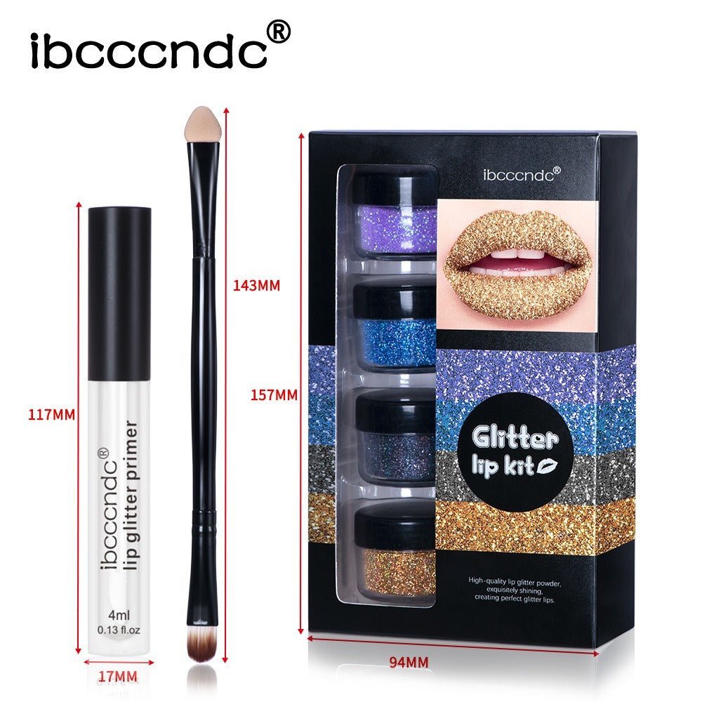 ibcccndc Glitter Lip Gloss Set - Carlastoreibcccndc Glitter Lip Gloss SetCarlastoreCarlastore