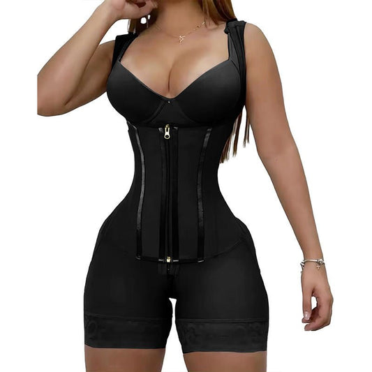 European and American mesh one - piece shapewear, waist cinching, waist lifting, hip lifting, beautiful body, one - piece tight fitting corset for women - CarlastoreEuropean and American mesh one - piece shapewear, waist cinching, waist lifting, hip lifting, beautiful body, one - piece tight fitting corset for womeneproloCarlastore