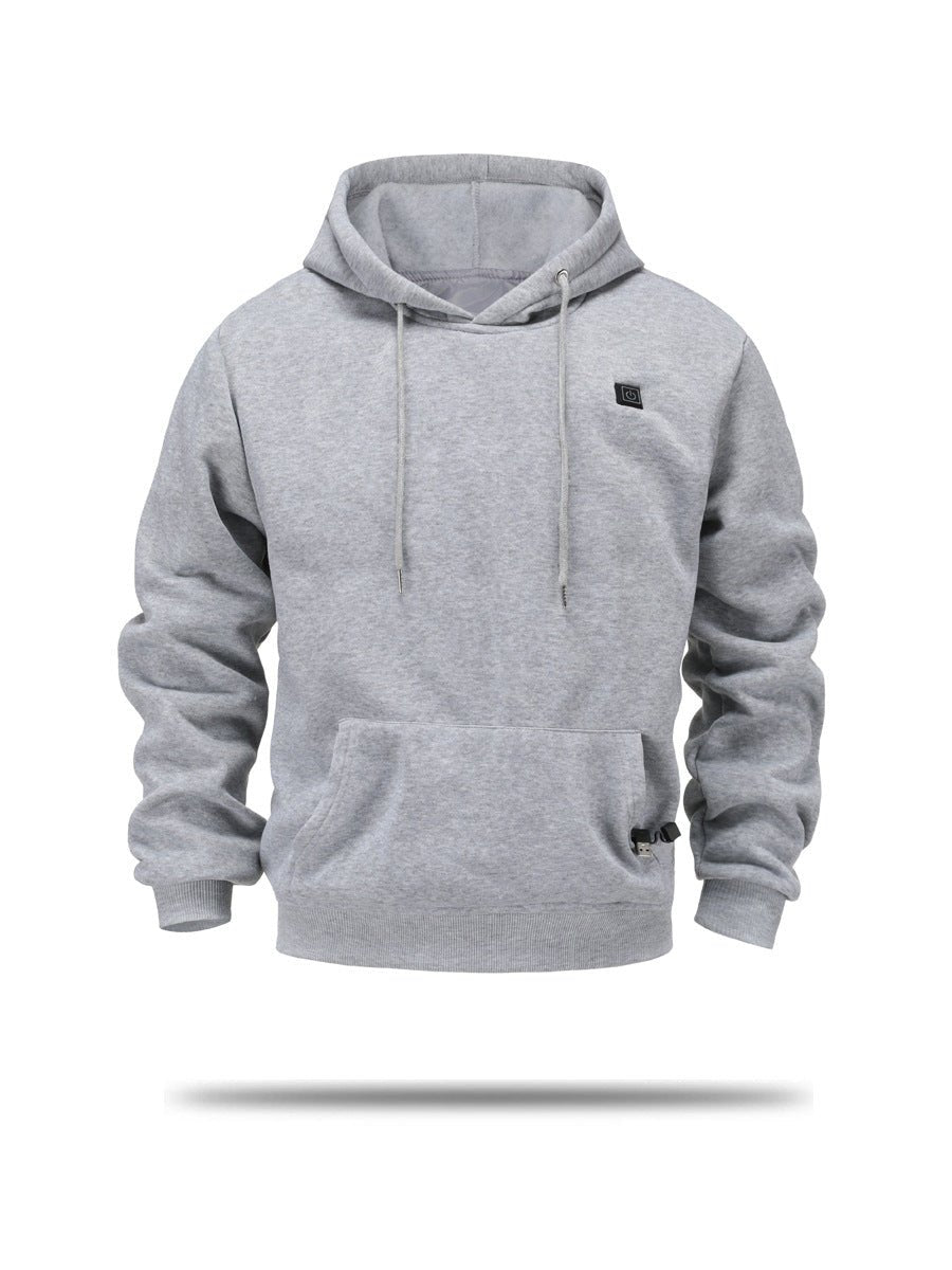 Hooded heating sweatshirt men's USB heating sweatshirt warm outdoor electric heating - CarlastoreHooded heating sweatshirt men's USB heating sweatshirt warm outdoor electric heatingCarlastoreCarlastore