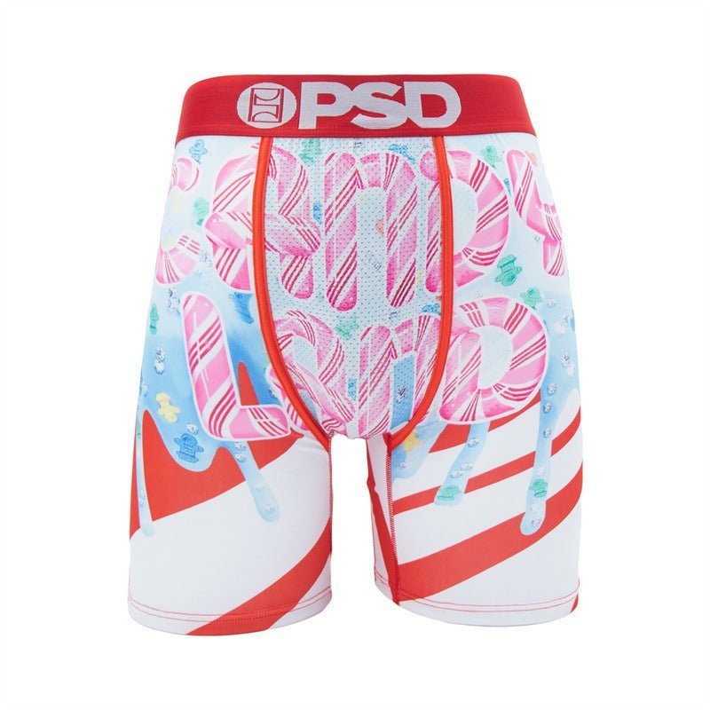 PSD Men's Underwear Printed Sports Running Fitness Boxing Flat Corner Underwear - CarlastorePSD Men's Underwear Printed Sports Running Fitness Boxing Flat Corner UnderwearCarlastoreCarlastore