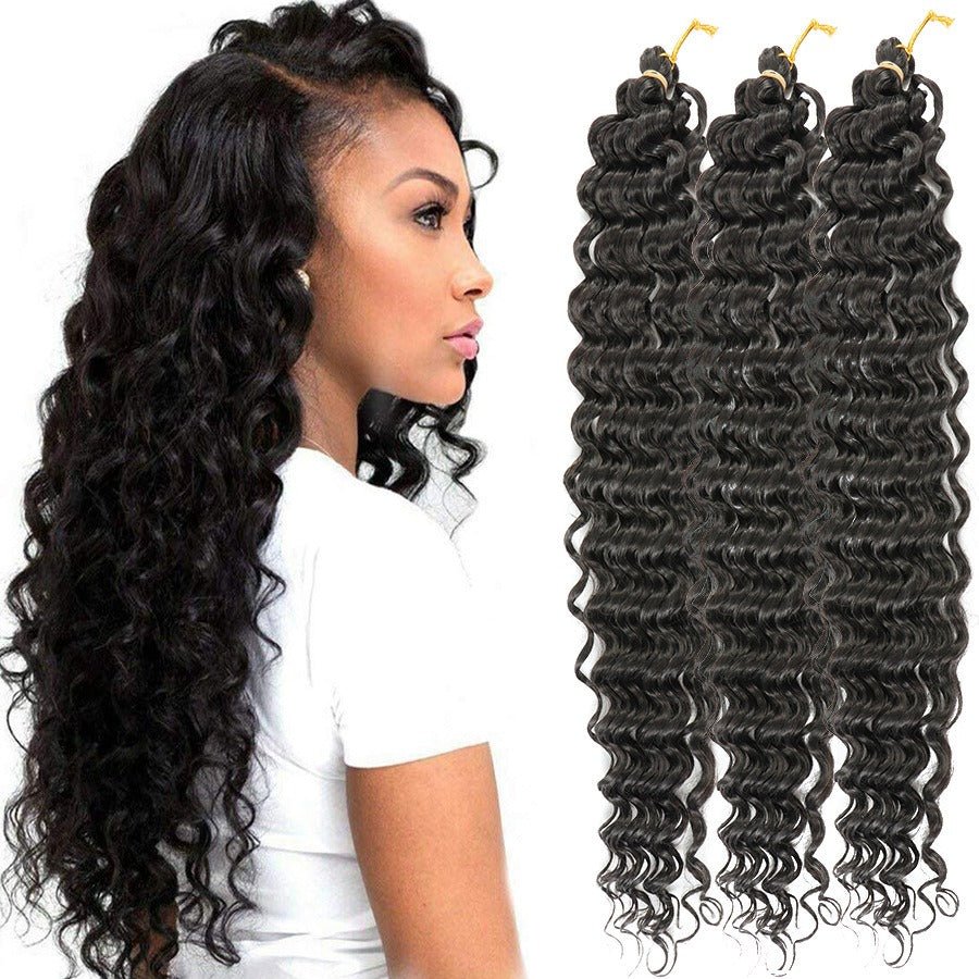 African crochet hair wig Deep Wave hair Latin American curly braided hair fluffy - CarlastoreAfrican crochet hair wig Deep Wave hair Latin American curly braided hair fluffyCarlastoreCarlastore