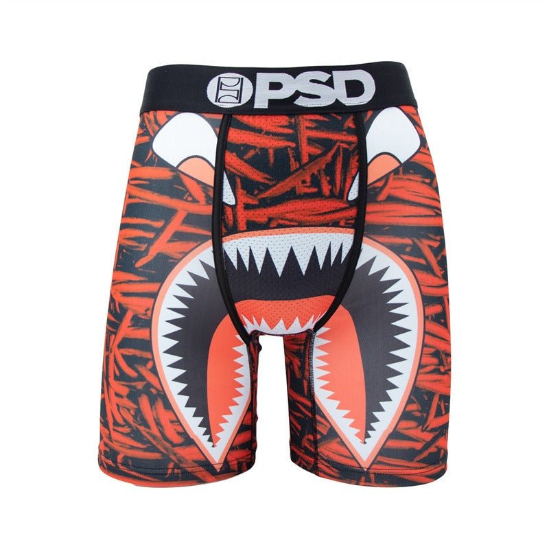 PSD Men's Underwear Printed Sports Running Fitness Boxing Flat Corner Underwear - CarlastorePSD Men's Underwear Printed Sports Running Fitness Boxing Flat Corner UnderwearCarlastoreCarlastore