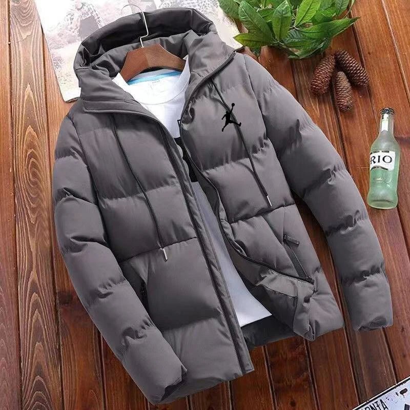 Hot selling new men's trend casual fashion comfortable warm parka winter coat printed hooded windproof cotton jacket - CarlastoreHot selling new men's trend casual fashion comfortable warm parka winter coat printed hooded windproof cotton jacketCarlastoreCarlastore