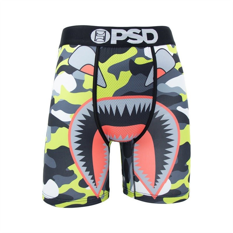 PSD Men's Underwear Printed Sports Running Fitness Boxing Flat Corner Underwear - CarlastorePSD Men's Underwear Printed Sports Running Fitness Boxing Flat Corner UnderwearCarlastoreCarlastore