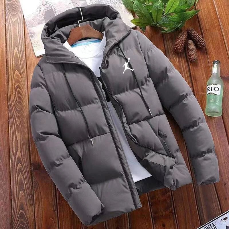 Hot selling new men's trend casual fashion comfortable warm parka winter coat printed hooded windproof cotton jacket - CarlastoreHot selling new men's trend casual fashion comfortable warm parka winter coat printed hooded windproof cotton jacketCarlastoreCarlastore