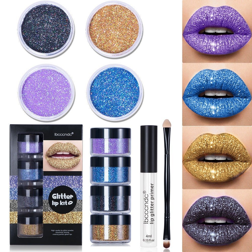 ibcccndc Glitter Lip Gloss Set - Carlastoreibcccndc Glitter Lip Gloss SetCarlastoreCarlastore