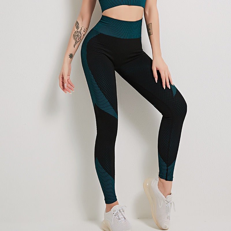 European and American seamless sexy zipper sports yoga suit autumn and winter hip lifting high elastic fitness sports yoga cloth - CarlastoreEuropean and American seamless sexy zipper sports yoga suit autumn and winter hip lifting high elastic fitness sports yoga clothCarlastoreCarlastore