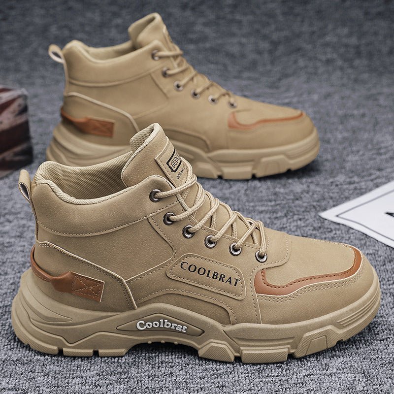Workwear, outdoor hiking, spring labor protection, construction site, Martin boots, student men's shoes - CarlastoreWorkwear, outdoor hiking, spring labor protection, construction site, Martin boots, student men's shoeseproloCarlastore