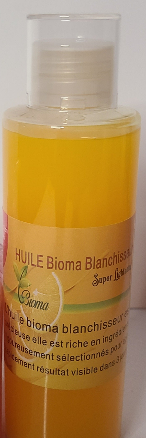 L'huile 3 jours blanche 100ml +un gel douche gratuit et 200ml