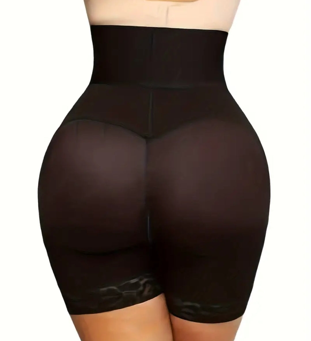 Gaine amincissante taille haute3 rangée de crochets pour femme avec bordure en dentelle, body shaper sans couture pour robe