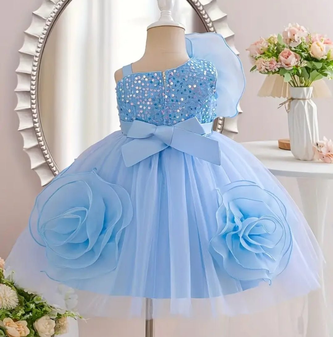Robe en tulle sans manche à fleurs pour bébé fille.Robe de baptêmes, anniversaire princesse - CarlastoreRobe en tulle sans manche à fleurs pour bébé fille.Robe de baptêmes, anniversaire princesseCarlastoreCarlastore