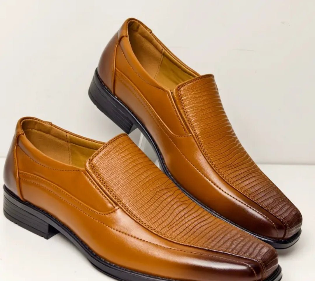 Chaussures de ville vintage pour hommes, facile à enfiler confortable et durable,idéal pour les activités extérieures - CarlastoreChaussures de ville vintage pour hommes, facile à enfiler confortable et durable,idéal pour les activités extérieuresCarlastoreCarlastore
