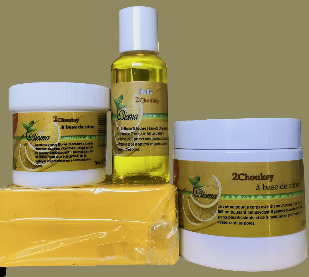 Gamme 2choukey citron bioma