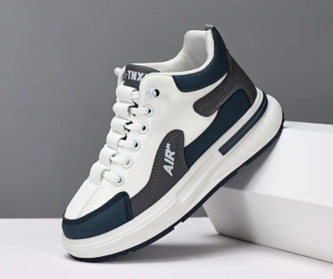 Chaussure de sport pour garçons, confortable et antidérapant,à lacets et semelle souple