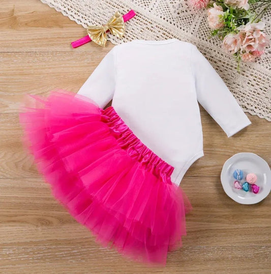 Mon premier anniversaire ensemble de fête style princesse à manche longues pour bébé - CarlastoreMon premier anniversaire ensemble de fête style princesse à manche longues pour bébéCarlastoreCarlastore