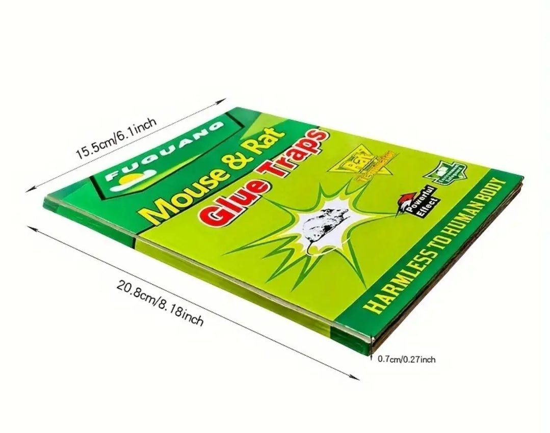 Paquet de 6 pieges collant de souris et insectes contrôle des rongeurs sans électricité, outil de lutte contre les nuisible à domicile,indispensable pour l'appartement et les dortoirs ,en papier,sans besoin d'énergie - CarlastorePaquet de 6 pieges collant de souris et insectes contrôle des rongeurs sans électricité, outil de lutte contre les nuisible à domicile,indispensable pour l'appartement et les dortoirs ,en papier,sans besoin d'énergieCarlastoreCarlastore