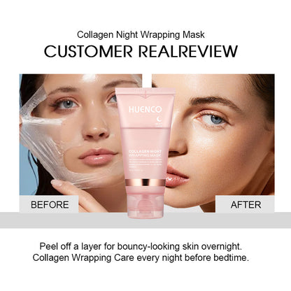 Collagen peel-off mask smearable deep cleansing skin rejuvenation moisturizing skin care sleeping mask