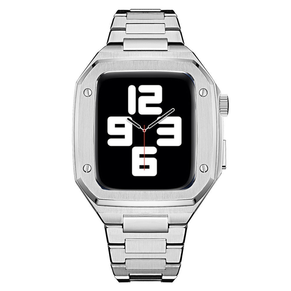 Suitable for Apple Watch modified case metal protective case iwatch 8/7/6/5/4/SE ultra protective case