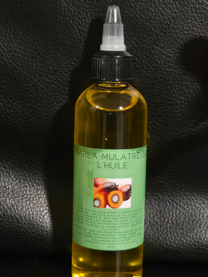 Carla-mulatresse à base de l'huile batana 100% bio pour la croissance des cheveux, stimuler,hydrater et augmenter le volume