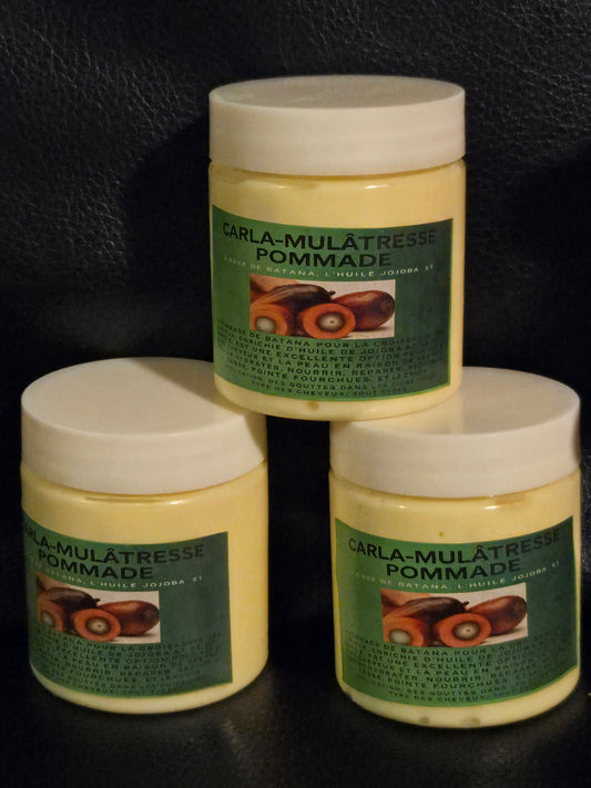 Carla-mulatresse à base de l'huile batana 100% bio pour la croissance des cheveux, stimuler,hydrater et augmenter le volume