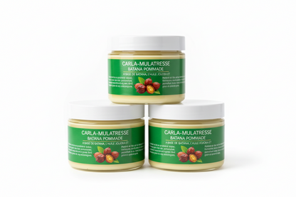 Carla-mulatresse à base de l'huile batana 100% bio pour la croissance des cheveux, stimuler,hydrater et augmenter le volume