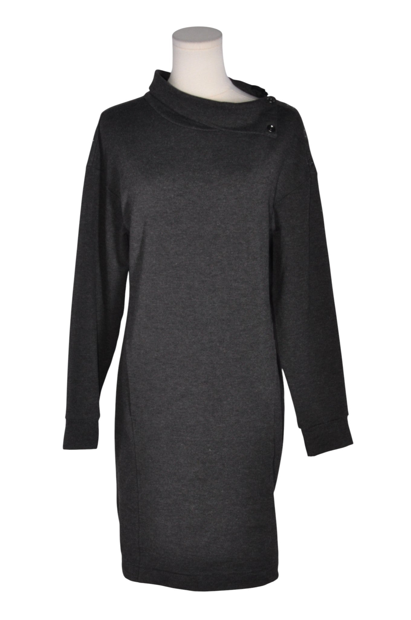 HYBA Women Drop Waist Dresses Regular fit in Black - M