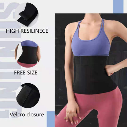 Yoga Sports Long Velcro Elastic Abdominal Belt