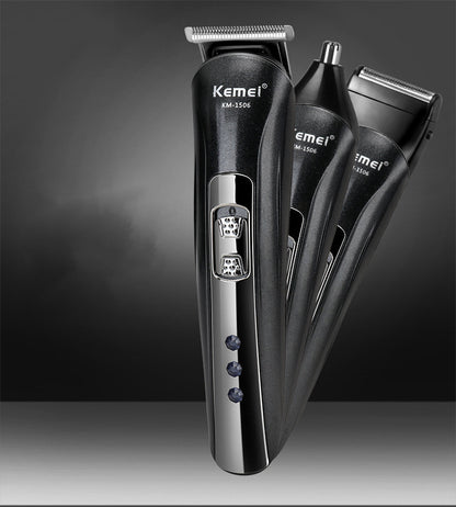 Three-in-one electric hair clipper