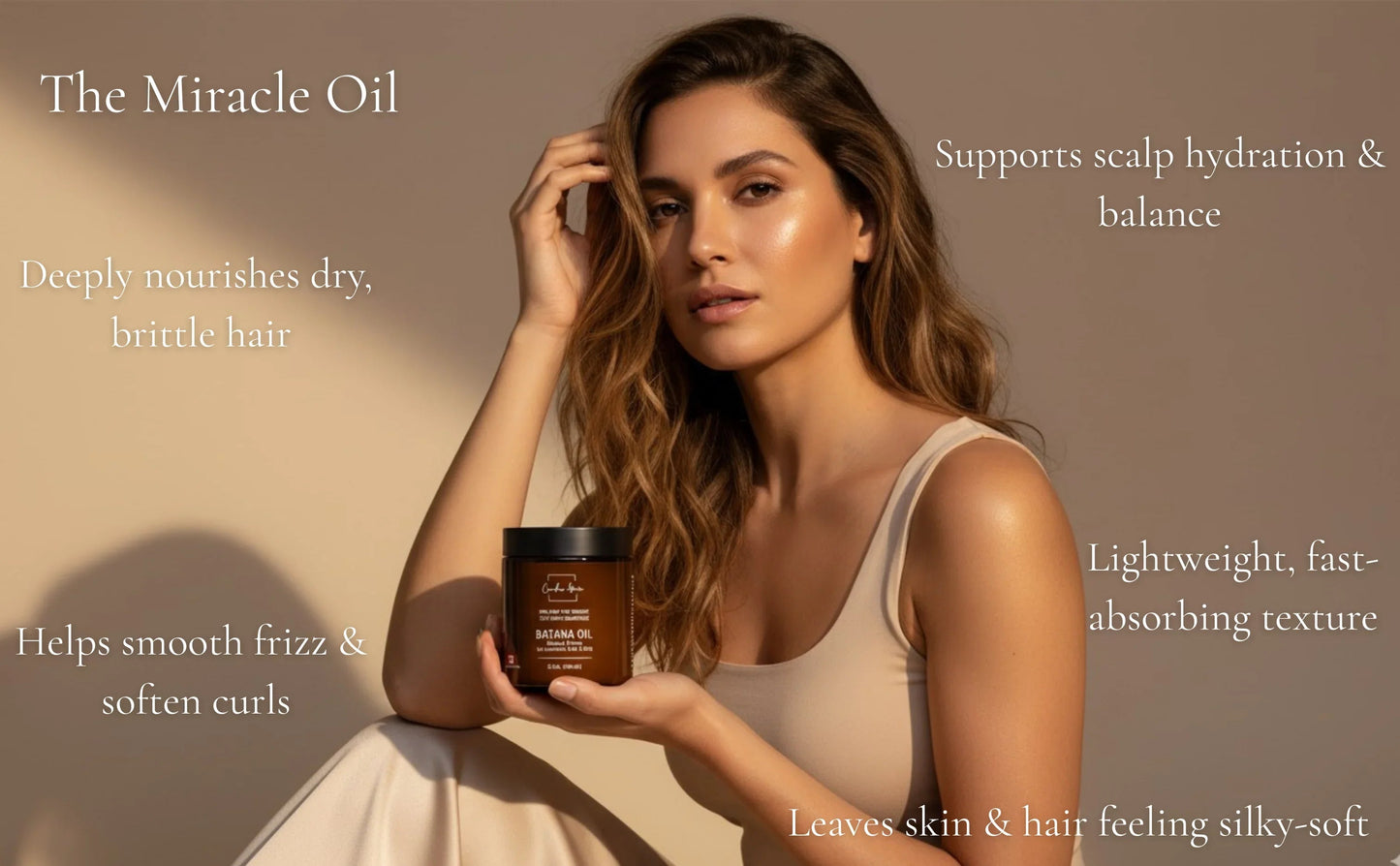 Premium 100% Raw & Organic Batana Oil