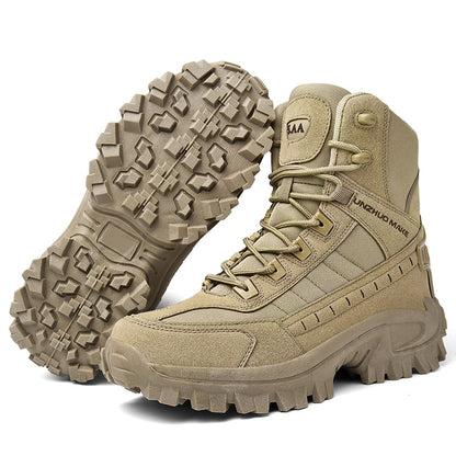 Military boots Russian battlefield boots wear-resistant training boots outdoor hiking and mountaineering shoes