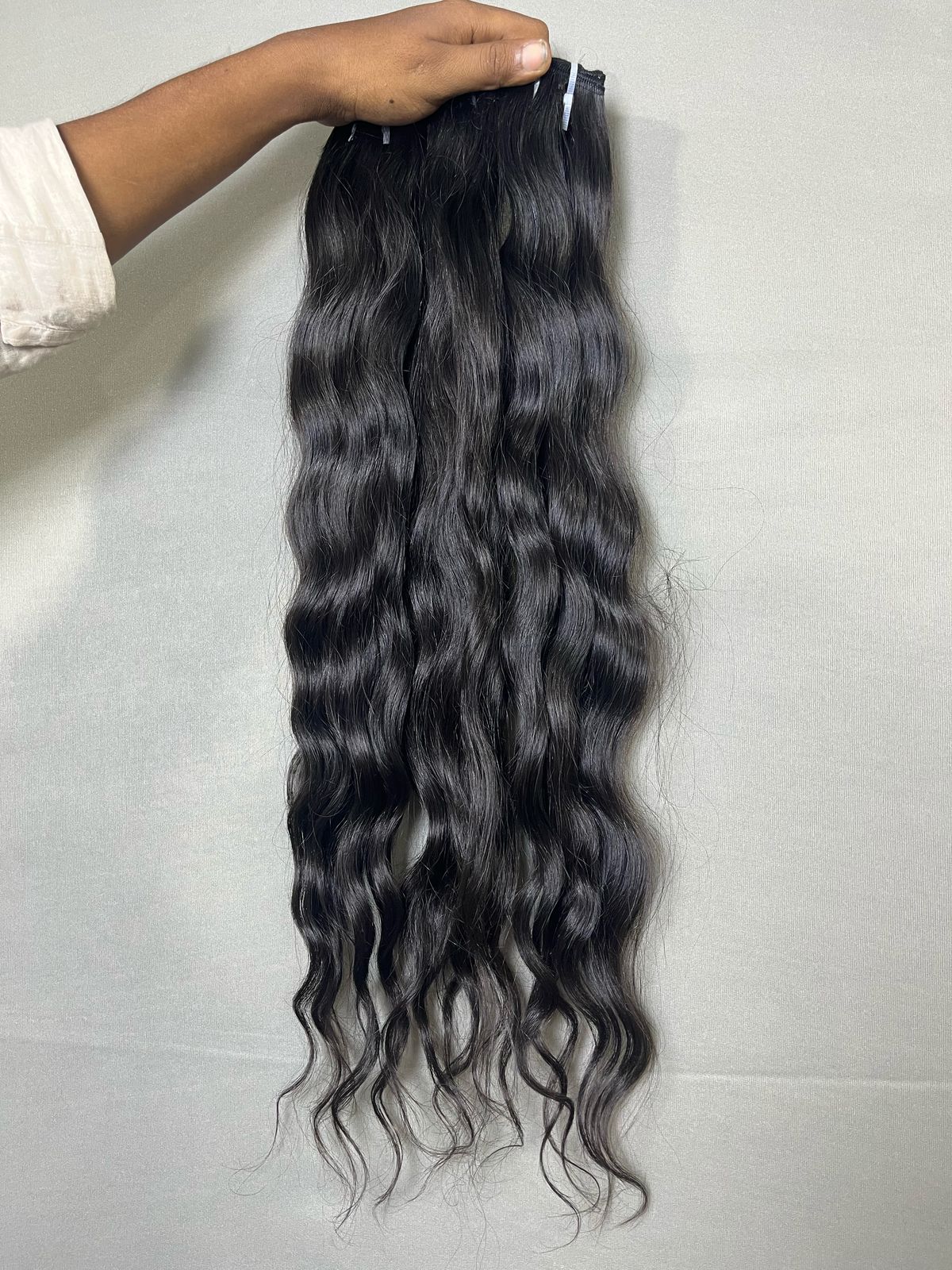 Indian Raw Wavy Hair Bundles