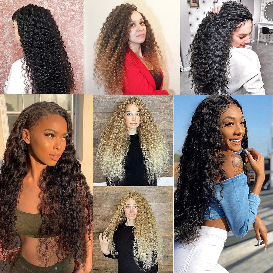 African crochet hair wig Deep Wave hair Latin American curly braided hair fluffy