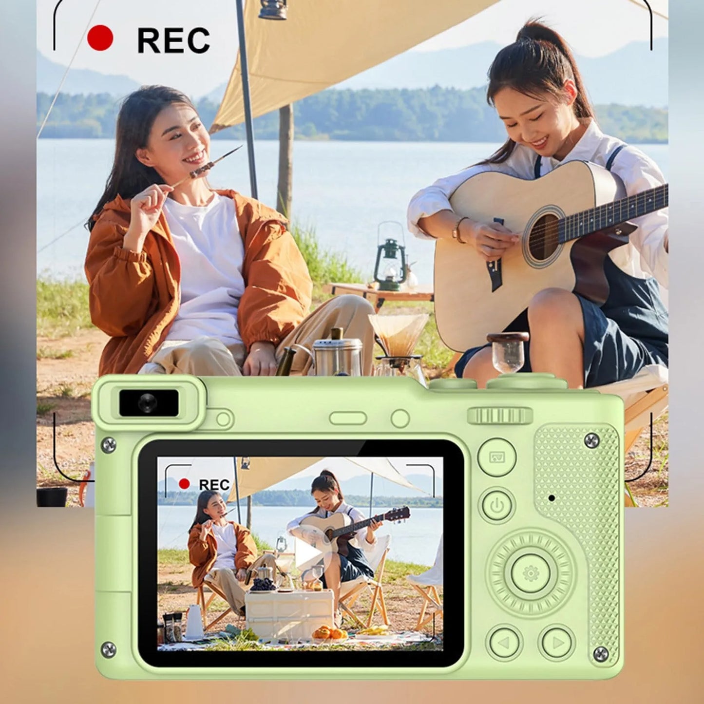 1080p Digital Cameras 40MP Front And Rear Camera 8X Digital Zoom Children Gift Recording Videos Student Camera With Bracket - Carlastore1080p Digital Cameras 40MP Front And Rear Camera 8X Digital Zoom Children Gift Recording Videos Student Camera With BracketCarlastoreCarlastore