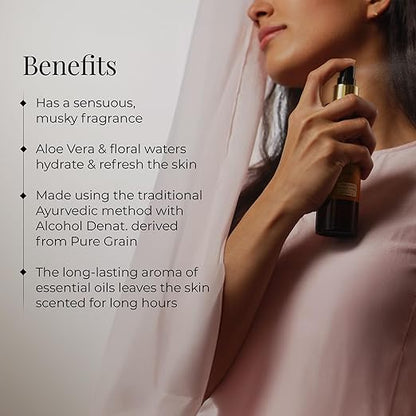 Forest Essentials Fragrant Body Mist Lime Saffron Oudh