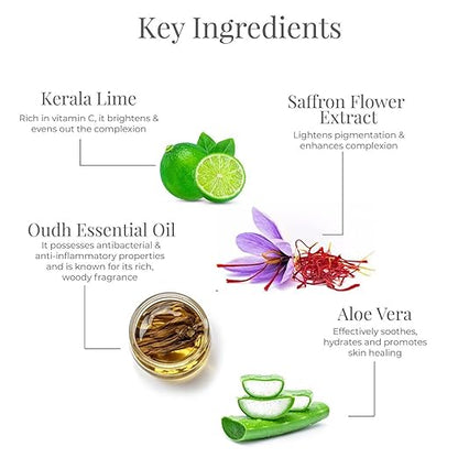 Forest Essentials Fragrant Body Mist Lime Saffron Oudh