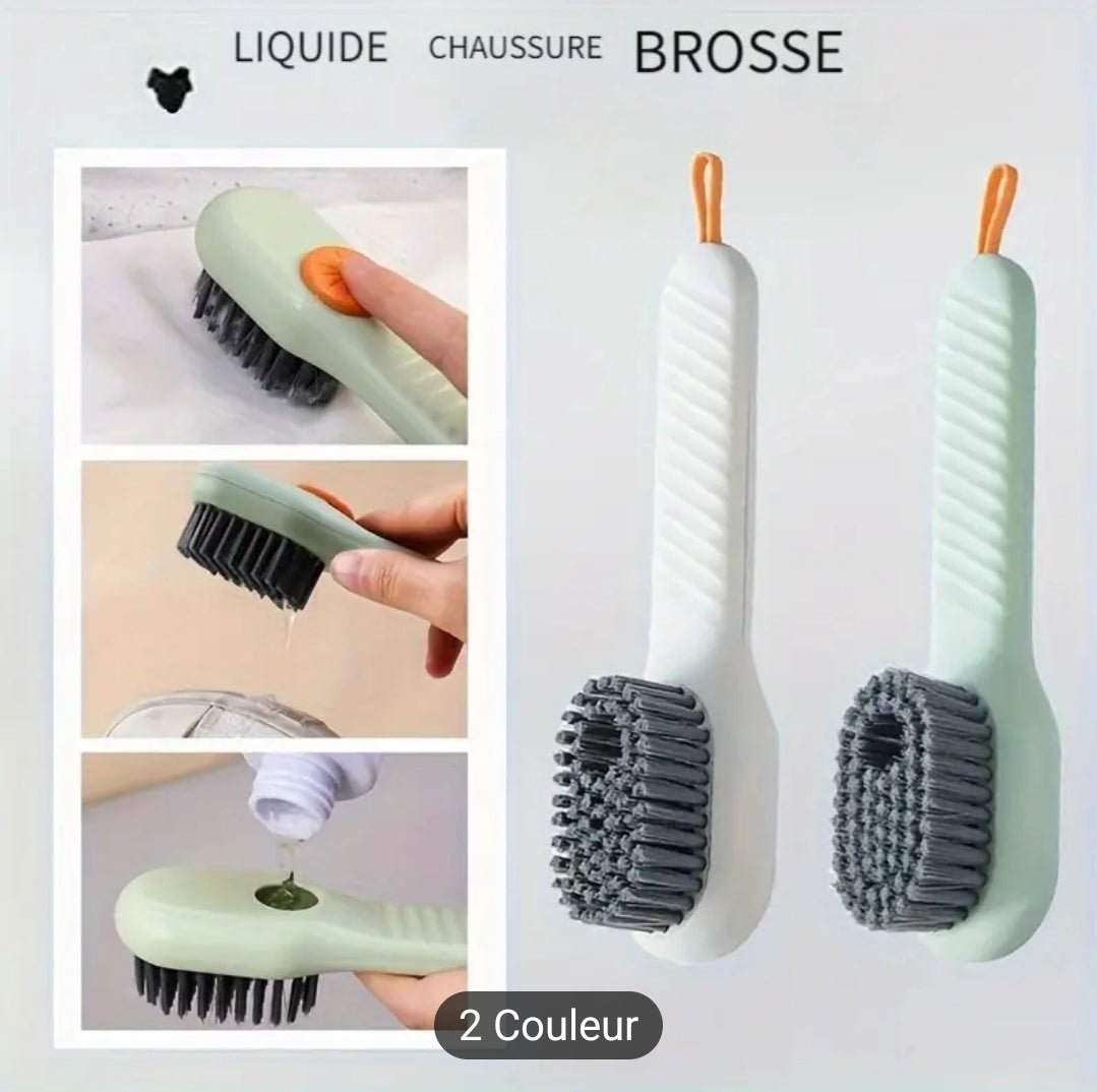 1pc brosse à chaussures avec porte - liquide,brosse à liquide multifonctionnelle - Carlastore1pc brosse à chaussures avec porte - liquide,brosse à liquide multifonctionnelleCarlastoreCarlastore