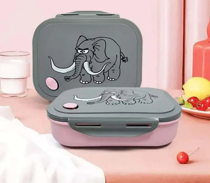 1pc boîte à lunch, motif éléphant cartoon, boîte à bento scellé avec couvercle,conteneur de stockage de nourriture portable - Carlastore1pc boîte à lunch, motif éléphant cartoon, boîte à bento scellé avec couvercle,conteneur de stockage de nourriture portableCarlastoreCarlastore